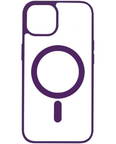 Калъф Techsuit - MagSafe Pro, iPhone 15, лилав - 2