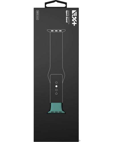 Каишка Next One - Sport Band Silicone, Apple Watch, 38/40 mm, Pine Green - 6