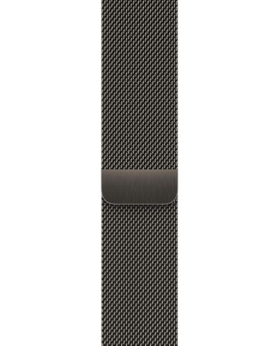 Каишка Apple - Milanese Loop, Apple Watch, 45 mm, Graphite - 2