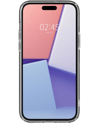 Калъф Spigen - Ultra Hybrid, iPhone 15 Plus, Crystal Clear - 3