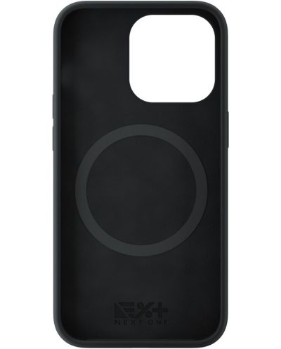 Калъф Next One - Silicon MagSafe, iPhone 13 Pro, черен - 2