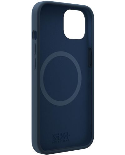 Калъф Next One - Silicon MagSafe, iPhone 13, син - 4