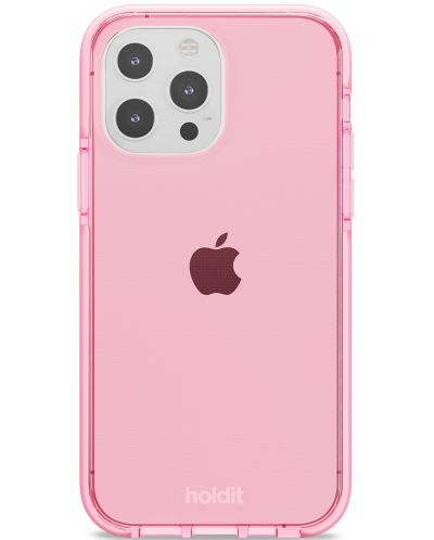 Калъф Holdit - SeeThru, iPhone 13 Pro, розов - 1