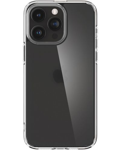 Калъф Spigen - Ultra Hybrid, iPhone 15 Pro, Frost Clear - 1