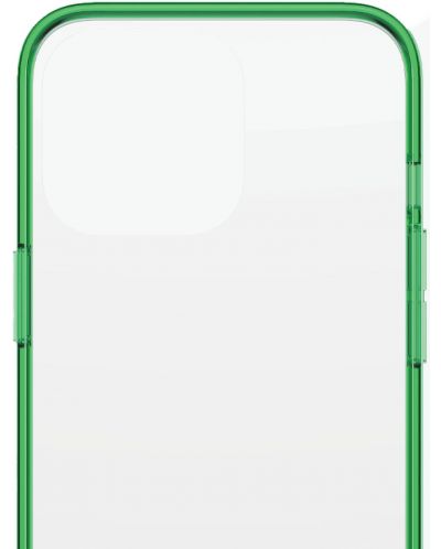 Калъф PanzerGlass - ClearCase, iPhone 13 Pro, прозрачен/зелен - 5