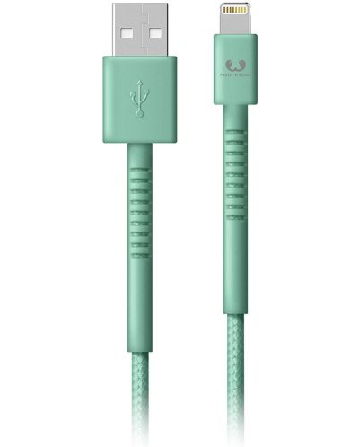 Кабел Fresh N Rebel - USB-A/Lightning, 3 m, зелен - 1