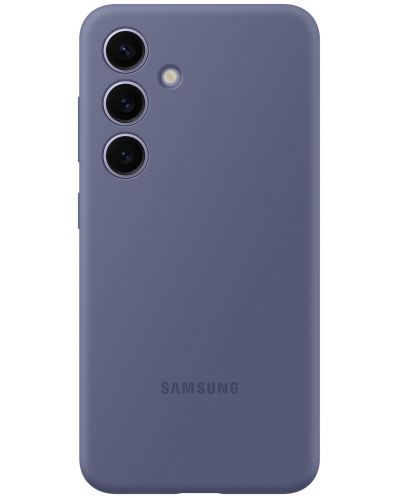 Калъф Samsung - Silicone Cover, Galaxy S24, лилав - 1