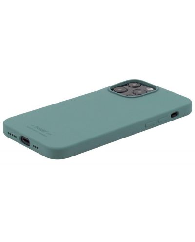 Калъф Holdit - Silicone, iPhone 14 Pro, Moss Green - 3