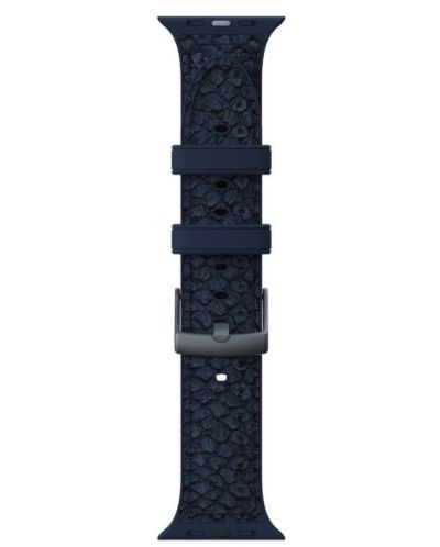 Каишка Njord - Salmon Leather, Apple Watch, 40/41 mm, тъмносиня - 1