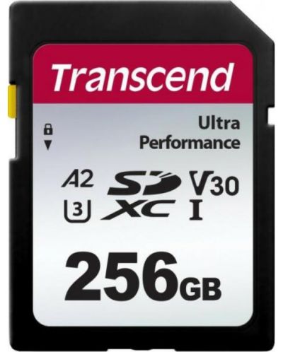 Карта памет Transcend - Ultra Performance, 256GB, SDXC UHS-I - 1
