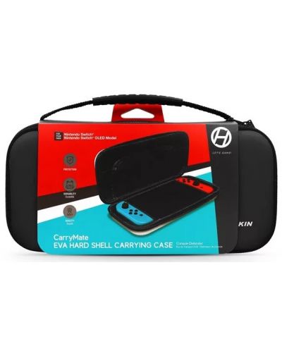 Калъф Hyperkin - EVA Hard Shell Carrying Case, черен (Nintendo Switch/Lite/OLED) - 2