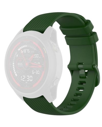 Каишка Techsuit - W006, Galaxy Watch/Huawei Watch, 20 mm, зелена - 3