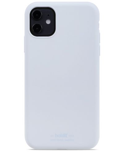 Калъф Holdit - Silicone, iPhone 11, Mineral Blue - 1