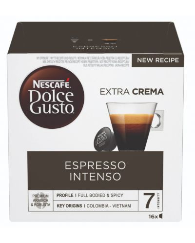 Кафе капсули NESCAFE Dolce Gusto - Espresso Intenso, 16 напитки - 1