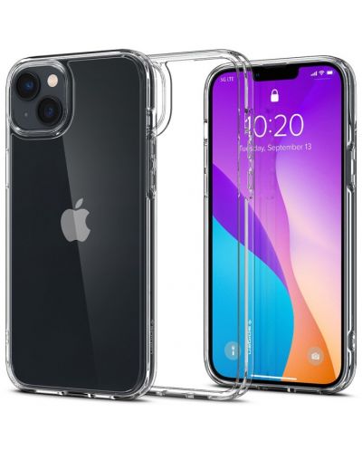 Калъф Spigen - Ultra Hybrid, iPhone 14/13, Frost Clear - 1