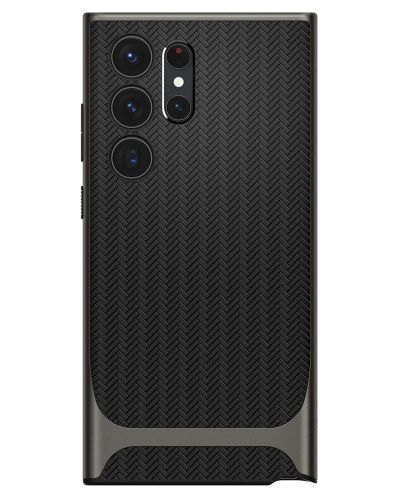 Калъф Spigen - Neo Hybrid, Galaxy S23 Ultra, сив - 1