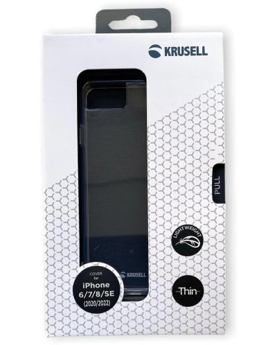 Калъф Krusell - Soft, iPhone 6/7/8/SE, прозрачен - 1