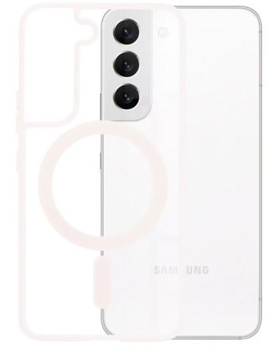 Калъф Techsuit - MagSafe Pro, Galaxy S22 5G, розов - 1