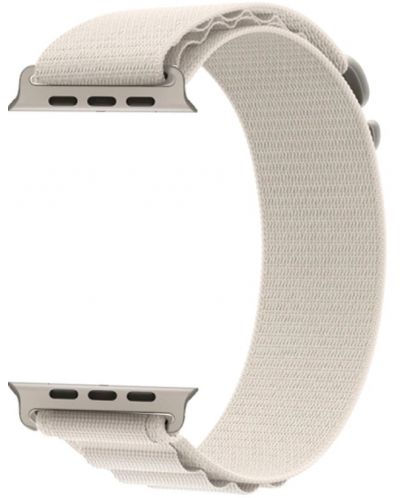 Каишка Trender - TR-ANY Nylon, Apple Watch, 44/45 mm, бяла - 1