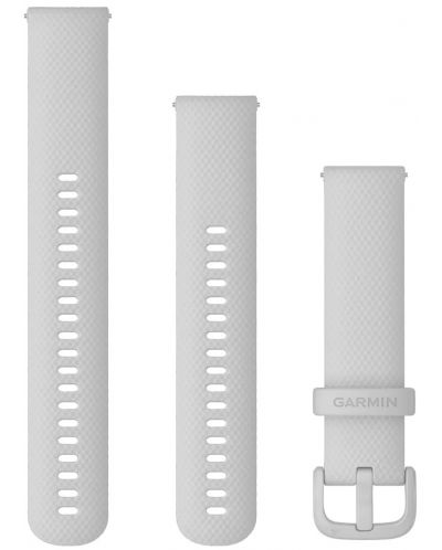 Каишка Garmin - QR Silicone, Venu/vivomove, 20 mm, Mist Gray - 1