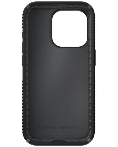 Калъф Speck - Presidio 2 Grip, iPhone 15 Pro, черен - 4