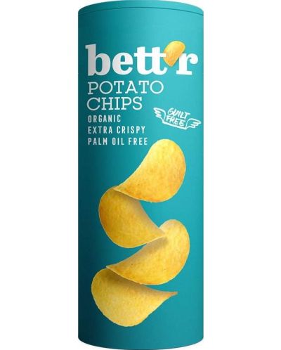 Картофен чипс със сол, 160 g, Bett'r - 1