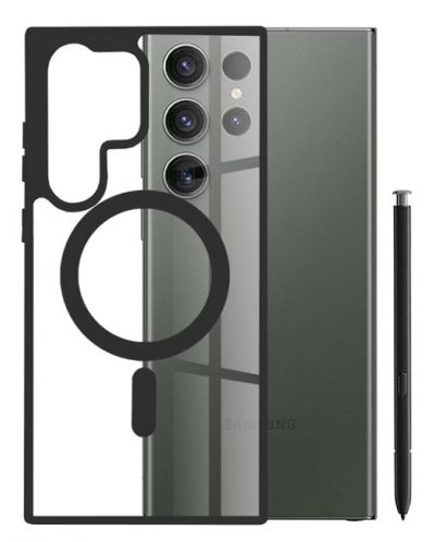 Калъф Techsuit - MagSafe Pro, Galaxy S23 Ultra, черен - 1