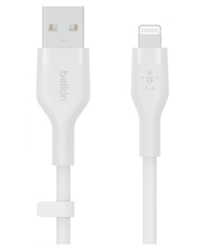 Кабел Belkin - Boost Charge, USB-A/Lightning, 1 m, бял - 1