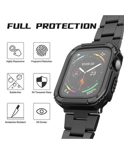 Калъф Lito - Watch Armor, Apple Watch 4/5/6/SE/SE2, 40 mm, зелен - 2