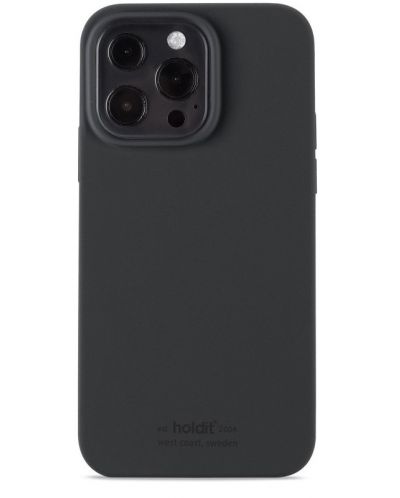 Калъф Holdit - Silicone, iPhone 12/12 Pro, черен - 1