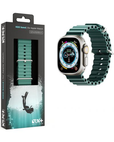 Каишка Next One - H2O, Apple Watch, 45/49 mm, Deep Sea Green - 2