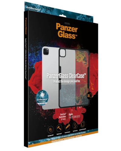 Калъф PanzerGlass - ClearCase, iPad 11'', черен - 3