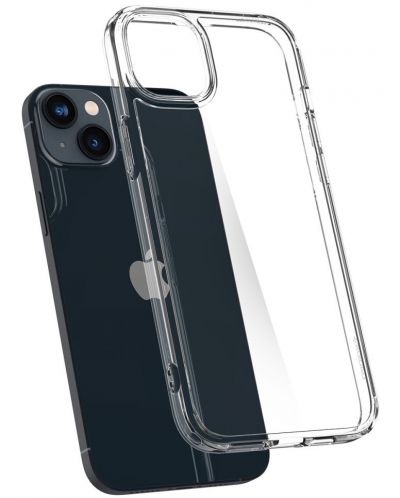 Калъф Spigen - Ultra Hybrid, iPhone 14, прозрачен - 3