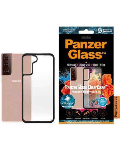 Калъф PanzerGlass - ClearCase, Galaxy S21 Plus, черен - 1