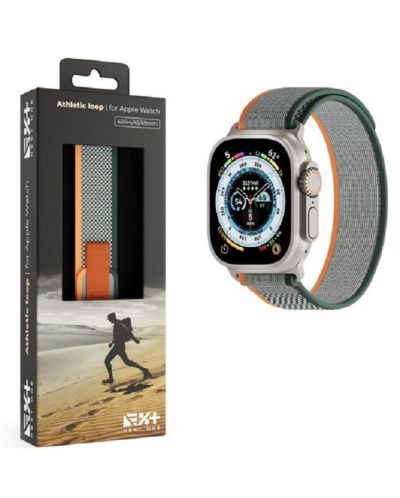 Каишка Next One - Athletic Loop, Apple Watch, 45/49mm, Sage Green - 3