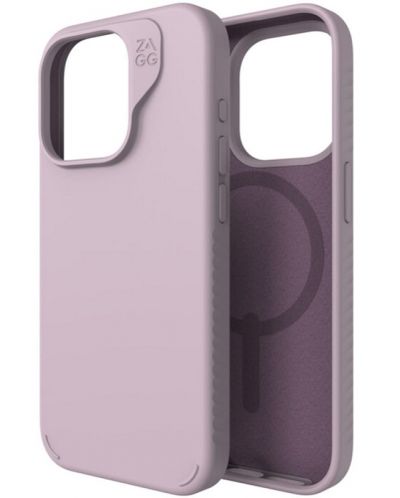 Калъф Zagg - Manhattan Snap, iPhone 15 Pro, лилав - 5