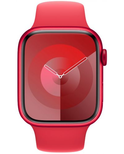 Каишка Apple - Sport M/L, Apple Watch, 45 mm, червена - 3