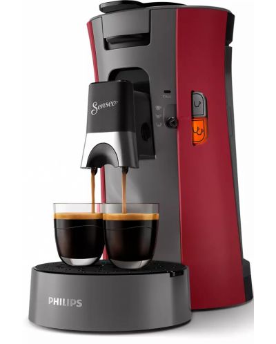 Кафемашина с капсули Philips - Senseo Select CSA230/91, 0.9 l, Deep red  - 3