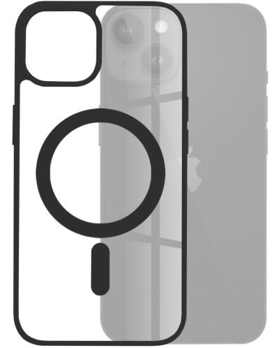 Калъф Techsuit - MagSafe Pro, iPhone 15 Plus, черен - 1