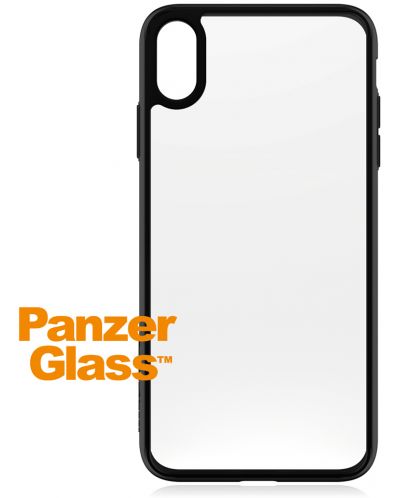 Калъф PanzerGlass - Clear, iPhone XS Max, прозрачен/черен - 4