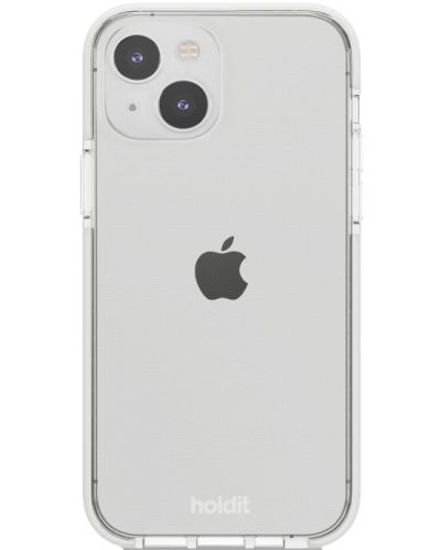 Калъф Holdit - Seethru, iPhone 15, бял - 1