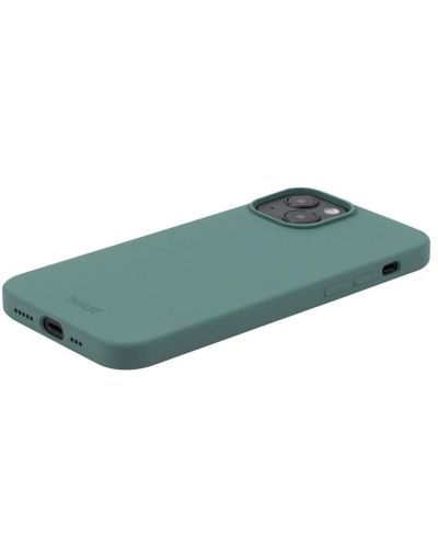 Калъф Holdit - Silicone, iPhone 14, Moss Green - 3