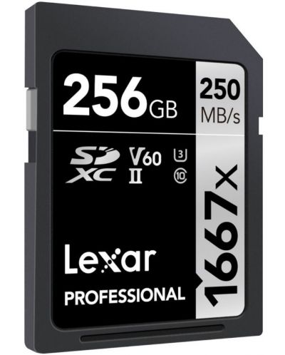 Карта памет Lexar - Professional, 256GB, SDXC, Class10 - 2