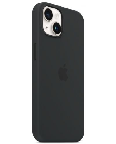 Калъф Apple - Silicone MagSafe, iPhone 14, Midnight - 2