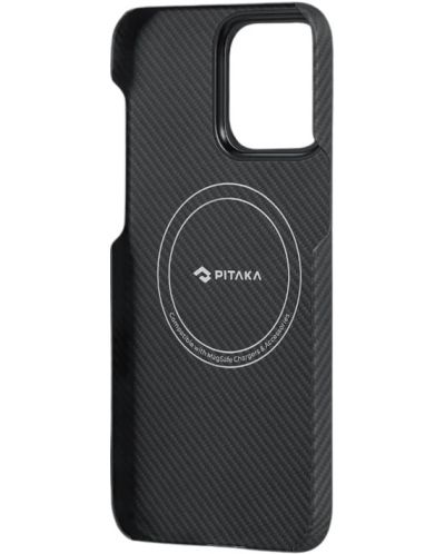 Калъф Pitaka - Fusion MagEZ 4 1500D, iPhone 15, Grey Twill - 6