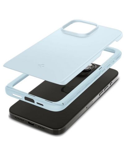 Калъф Spigen - Thin Fit, iPhone 15 Pro Max, Mute Blue - 2