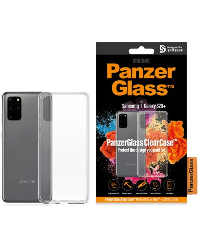Калъф PanzerGlass - ClearCase, Galaxy S20 Plus, прозрачен - 3