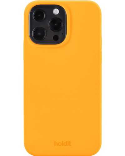 Калъф Holdit - Silicone, iPhone 13 Pro, оранжев - 1