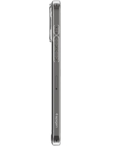 Калъф Spigen - Ultra Hybrid, iPhone 15 Pro, Frost Clear - 8