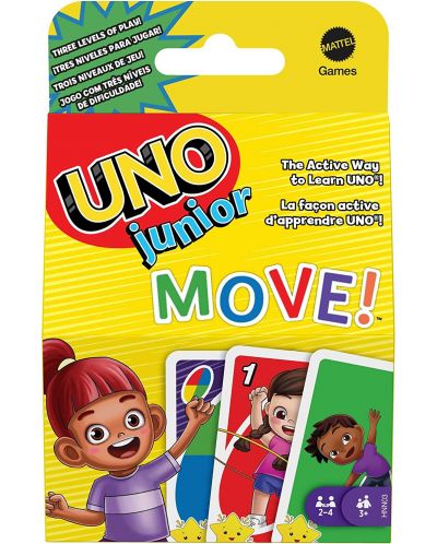 Карти за игра Uno Junior Move! - 1